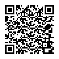 Codice QR per il numero di telefono +12706400833