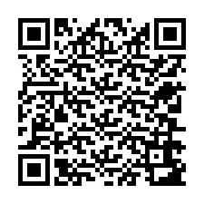 QR Code สำหรับหมายเลขโทรศัพท์ +12706683872