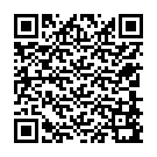 QR-koodi puhelinnumerolle +12708591002