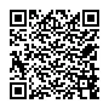 Código QR para número de telefone +12709848457