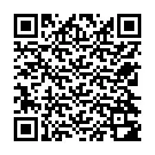 Código QR para número de teléfono +12724382666