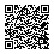 QR код за телефонен номер +12724425657