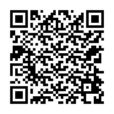 Kode QR untuk nomor Telepon +12724428455