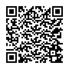 Código QR para número de teléfono +12724742564