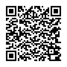 Codice QR per il numero di telefono +12742000412