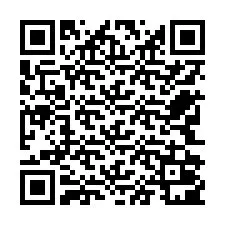 QR-код для номера телефона +12742001027