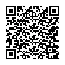 電話番号のQRコード +12742001076