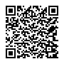 Codice QR per il numero di telefono +12742001203