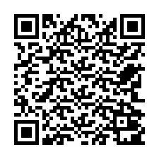 QR-код для номера телефона +12742001217