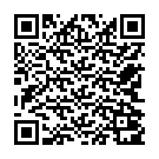 QR-code voor telefoonnummer +12742001237