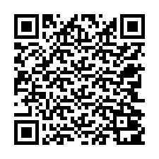 Codice QR per il numero di telefono +12742001268