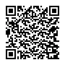 QR-code voor telefoonnummer +12742001312