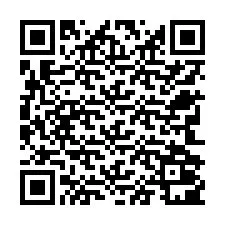 Código QR para número de telefone +12742001314