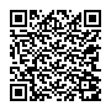 Código QR para número de teléfono +12742001318