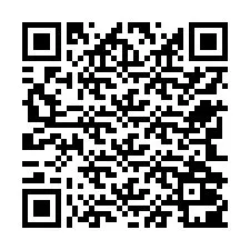 QR-code voor telefoonnummer +12742001346