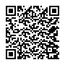 QR-code voor telefoonnummer +12742001393