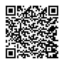 Codice QR per il numero di telefono +12742001396