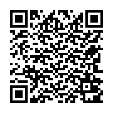 Kod QR dla numeru telefonu +12742001556