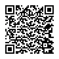 QR-kood telefoninumbri jaoks +12742001706