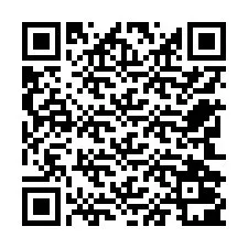 Codice QR per il numero di telefono +12742001717