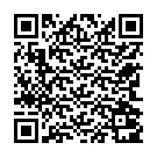 QR-code voor telefoonnummer +12742001746