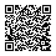 QR-код для номера телефона +12742001784