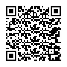 QR-код для номера телефона +12742001807