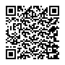 QR-код для номера телефона +12742001812