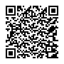 Código QR para número de teléfono +12742002003