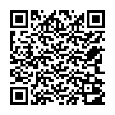 QR-код для номера телефона +12742002007