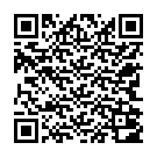 QR Code สำหรับหมายเลขโทรศัพท์ +12742002024