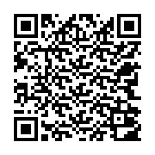 Kod QR dla numeru telefonu +12742002028