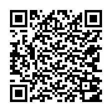 QR-code voor telefoonnummer +12742002032