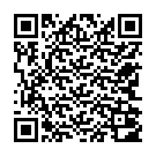 QR-Code für Telefonnummer +12742002036