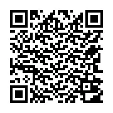 Código QR para número de teléfono +12742002056