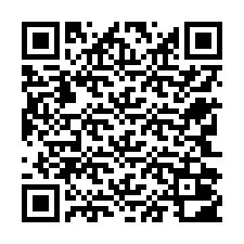 Código QR para número de teléfono +12742002062