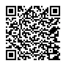 QR-Code für Telefonnummer +12742002083