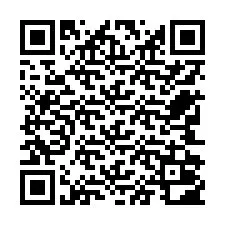 QR-koodi puhelinnumerolle +12742002087