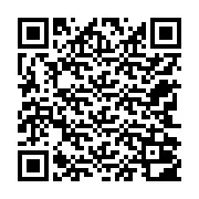 Codice QR per il numero di telefono +12742002095