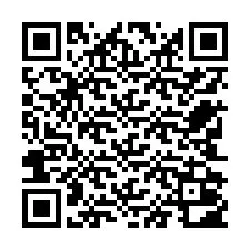 QR-код для номера телефона +12742002097