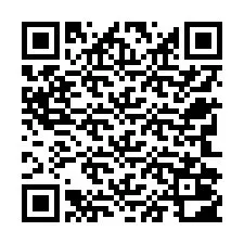 QR-koodi puhelinnumerolle +12742002114