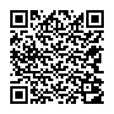 QR kód a telefonszámhoz +12742002122