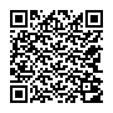 QR-код для номера телефона +12742002136