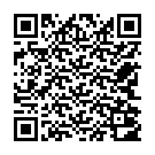 QR-code voor telefoonnummer +12742002137