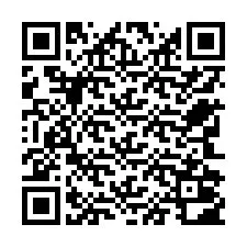 QR-koodi puhelinnumerolle +12742002143