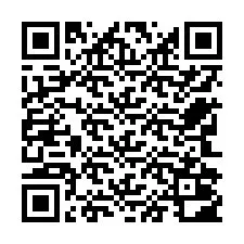 QR Code สำหรับหมายเลขโทรศัพท์ +12742002147