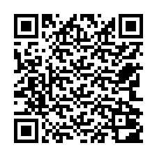 電話番号のQRコード +12742002207
