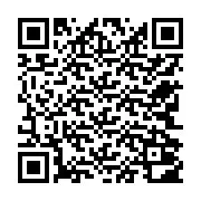 QR-koodi puhelinnumerolle +12742002236