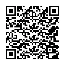 Codice QR per il numero di telefono +12742002357