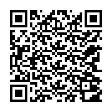 Código QR para número de teléfono +12742002361